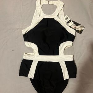 Marilyn Monroe Cutout One-Piece Swimsuit | Size:M